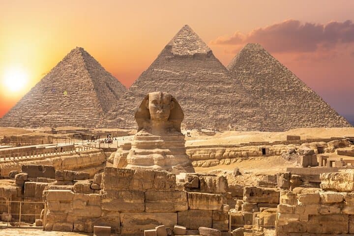 Pyramids, Memphis & Saqqara Day Tour from Alexandria Port — Step Pyramid, Sphinx & Papyrus photo 6