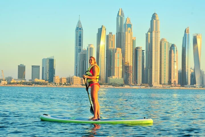 Stand Up Paddleboarding at Palm Jumeirah — 1-Hour SUP Session in Dubai photo 6