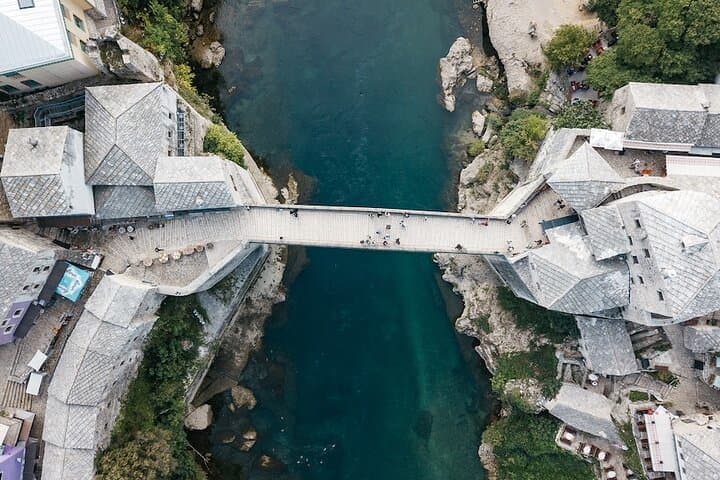 Mostar & Kravice Waterfalls Day Trip from Split: History, Waterfall Baths, and Old-World Streets