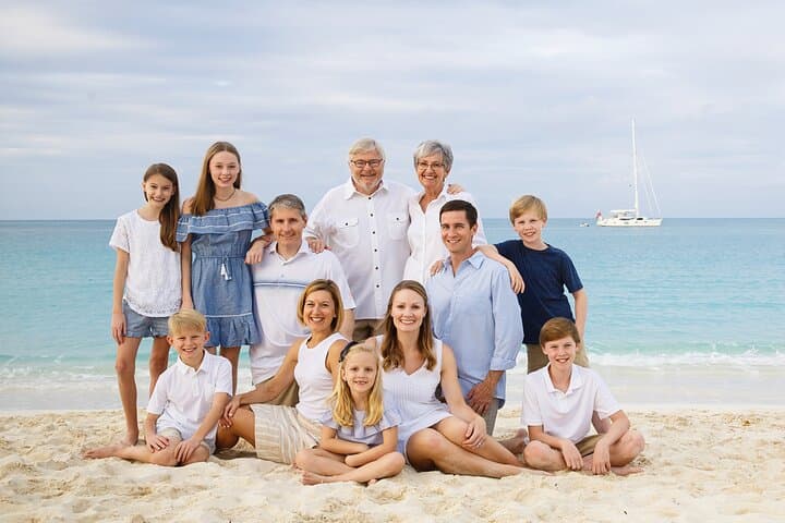 Private Photoshoot on Grace Bay — Turks and Caicos Beach Session photo 2