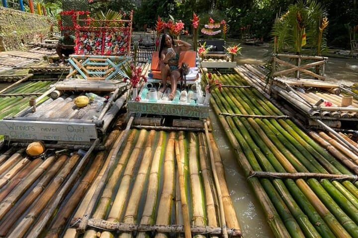 Lethe Bamboo Rafting: Great River Float and Limestone Foot Massage from Montego Bay