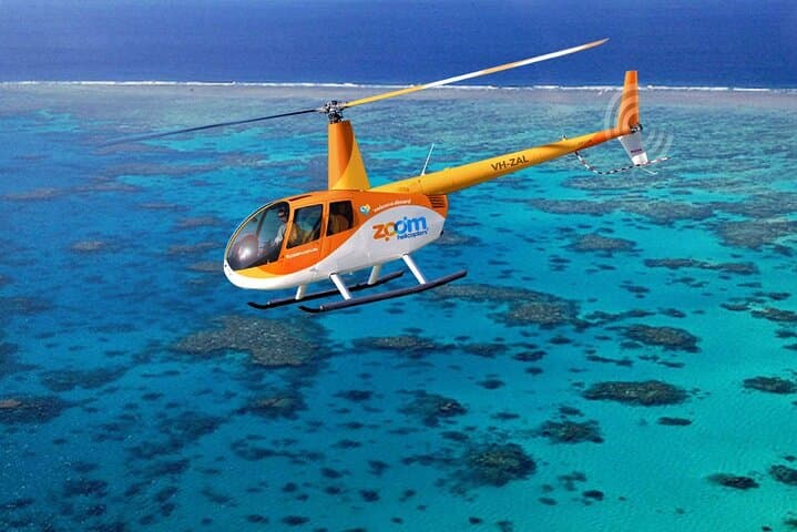 Outer Reef Odyssey: 40-Minute Great Barrier Reef Scenic Helicopter Flight from Cairns