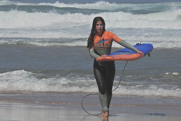 Private Surf Lesson in Sintra — 2-Hour Coaching at Praia Grande photo 4