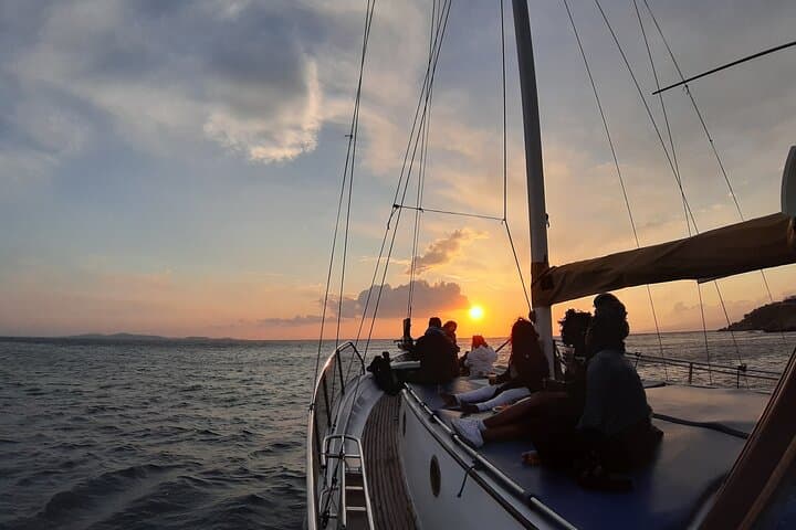Mykonos Sunset Cruise with Drinks — Golden-Hour Sailing from Little Venice photo 3