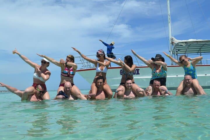 Saona Island Catamaran Day Trip: Natural Pool, Buffet Lunch & Beach Time photo 2