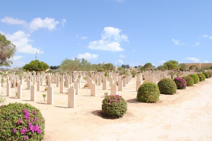 El Alamein Battlefield Day Trip from Alexandria: WWII Military Museum & Cemeteries