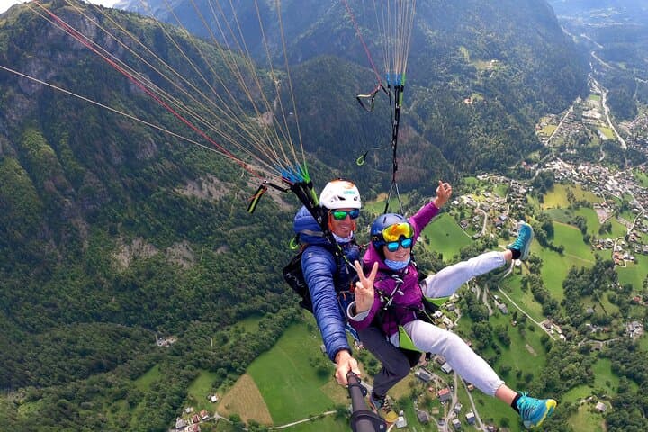 Tandem Paragliding Over Chamonix: Mont Blanc Aerial Experience photo 2