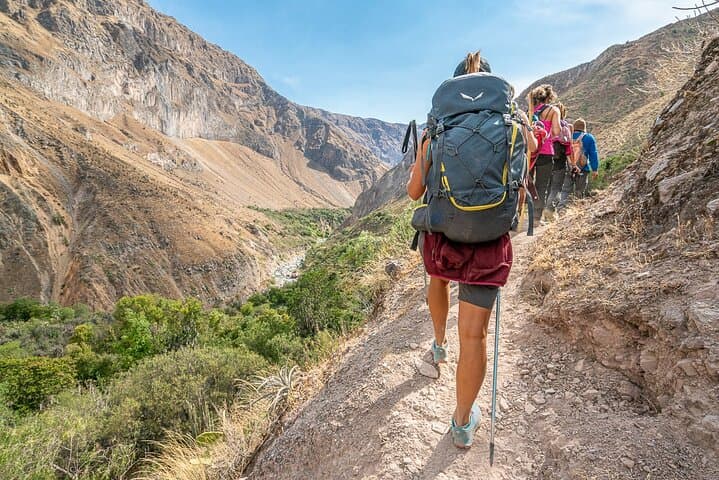 Two-Day Colca Canyon Trek from Arequipa — Sangalle Oasis & Condor Viewpoints