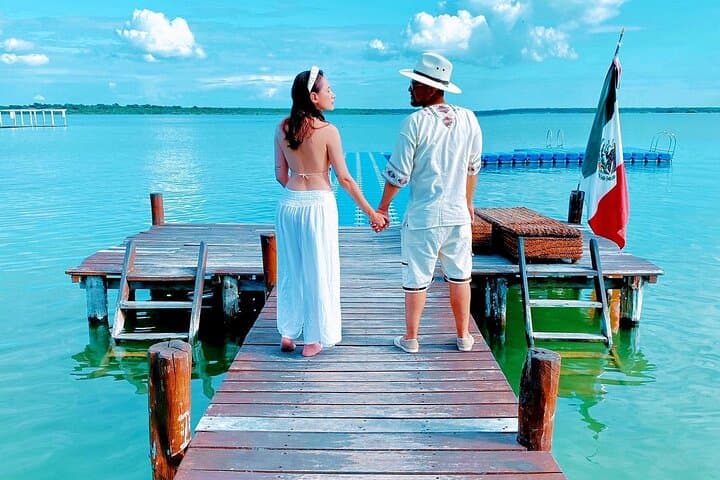 Bacalar Sailing: Seven Colors Lagoon Day Trip from Cancún photo 2
