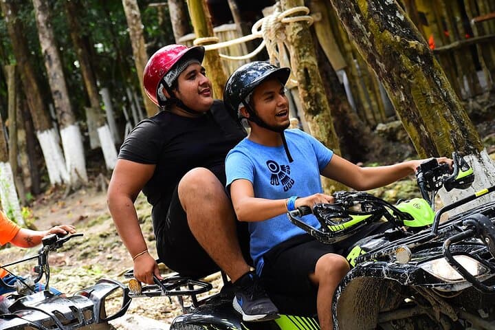 ATV, Zipline & Cenote Adventure from Playa del Carmen photo 2
