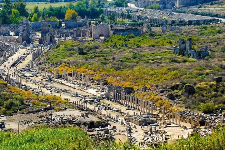 Perge Aspendos Side and Manavgat Waterfall Full-Day Tour from Antalya photo 6