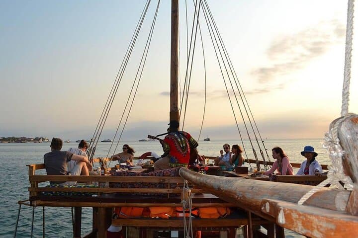 Zanzibar Sunset Dhow Cruise: Stone Town Evening Sail with Transfers photo 2