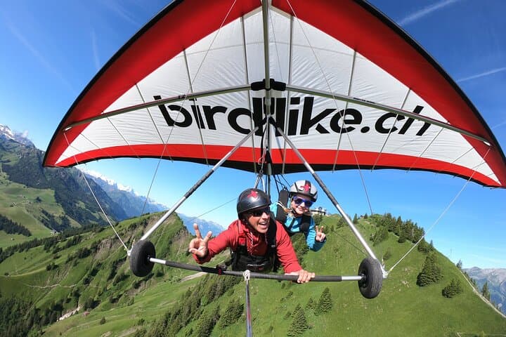 Birdlike Hang Gliding from Mt Stanserhorn — Tandem Flights over Lucerne photo 4