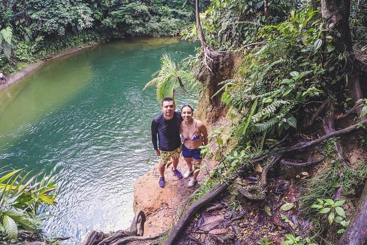 San Cipriano Full-Day Private Adventure: Brujitas, Waterfalls & Jungle Float