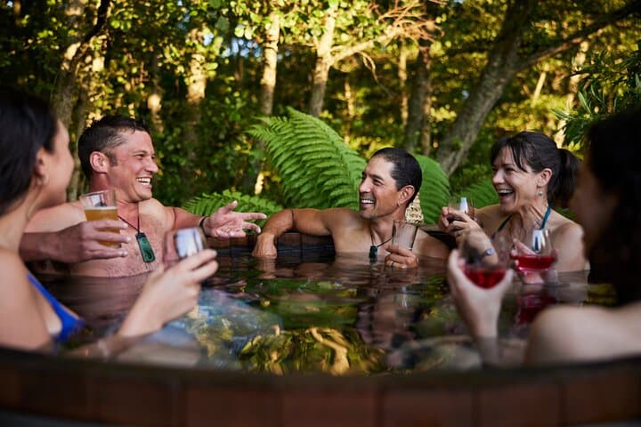 Rotorua Forest Hot Tub Soak — Secret Spot Cedar Tub Experience photo 3