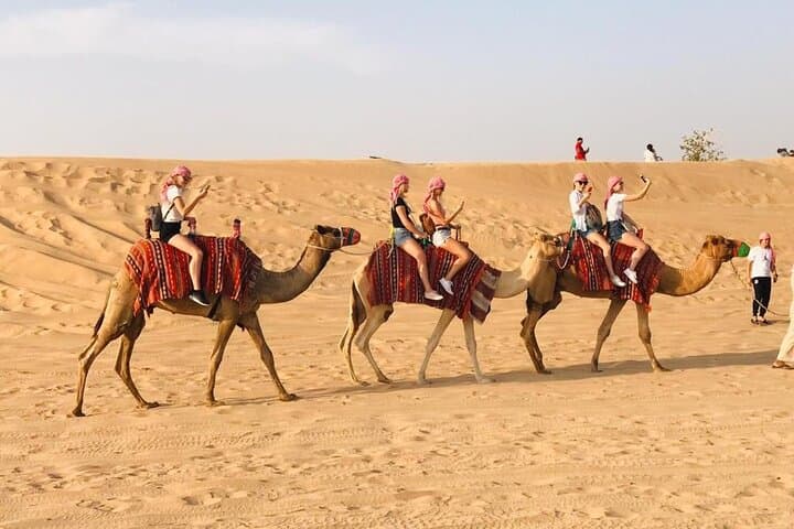 Dubai Desert Safari: 4x4 Dune Bashing, Camel Ride & Evening Desert Camp photo 4