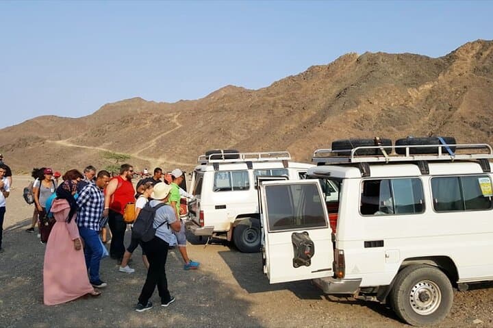 Hurghada Bedouin Desert Safari: Jeep 4x4, Camel Ride & Sunset BBQ photo 1