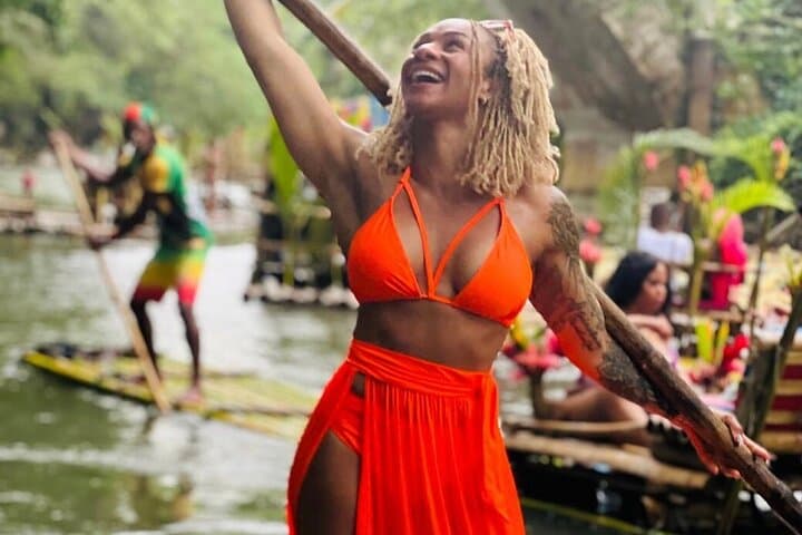 Great River Bamboo Rafting & Limestone Massage from Montego Bay — Couples Tour