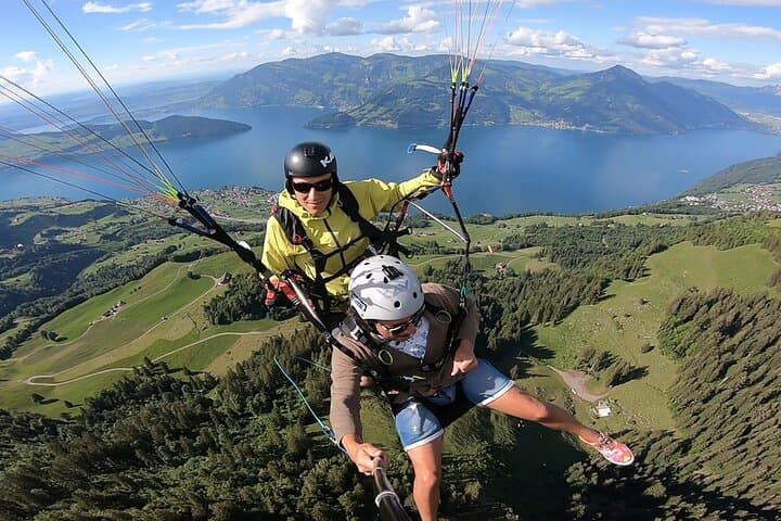 Tandem Paragliding Over Interlaken: Gondola Launch with Jungfrau Views photo 5
