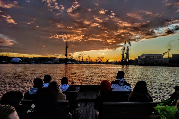 Gdańsk Shipyard Sunset Cruise: 90-Minute Galley Boat Tour on the Motława photo 5