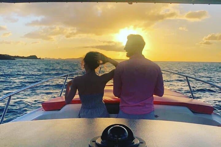 Private Sunset Cruise from Anse Marcel to Creole Rock