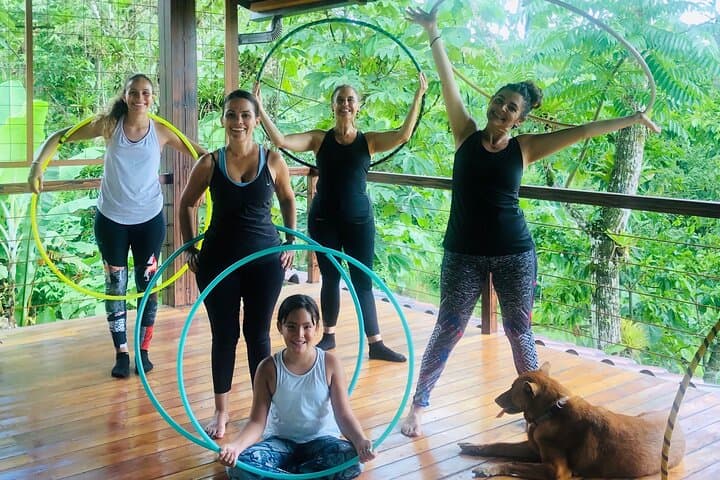 Riverside Rainforest Yoga: Private River-Platform Class in La Fortuna photo 2