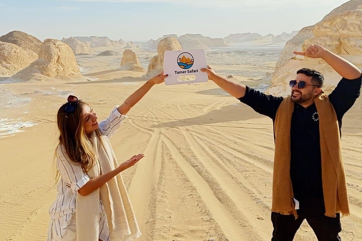 4-Day White Desert & Bahariya Oasis Adventure: Camping, Dunes & Wind‑Carved Rock Formations photo 1