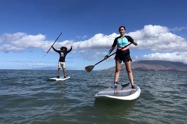 Maui SUP Lessons at Kalama Beach: Learn to Paddle & Explore the Reef