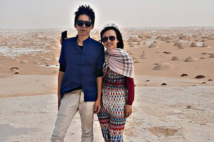 Overnight Camping in Egypt's White & Black Deserts — Crystal Mountain, Al Agabat Valley photo 4