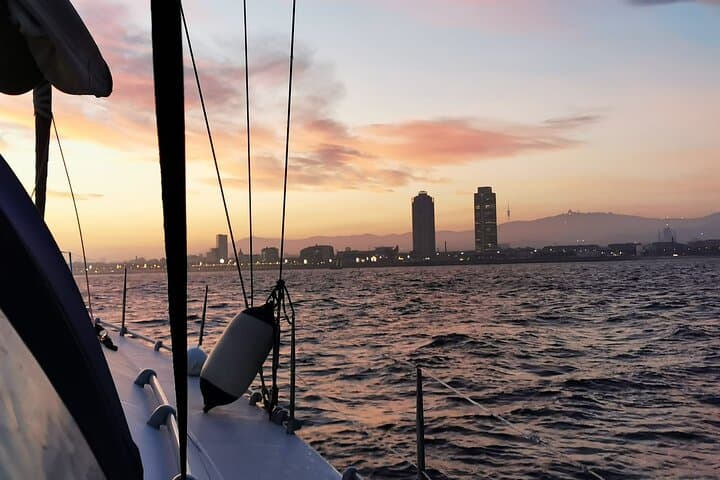 Barcelona Anytime Sailing: Sunset, Snorkel & Paddle from Port Olimpic photo 3