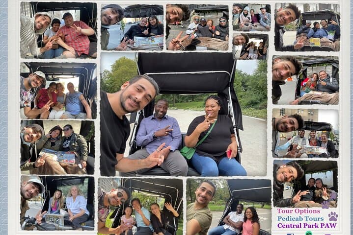 Central Park Pedicab Tour — 1-Hour Guided Circuit with Photo Stops