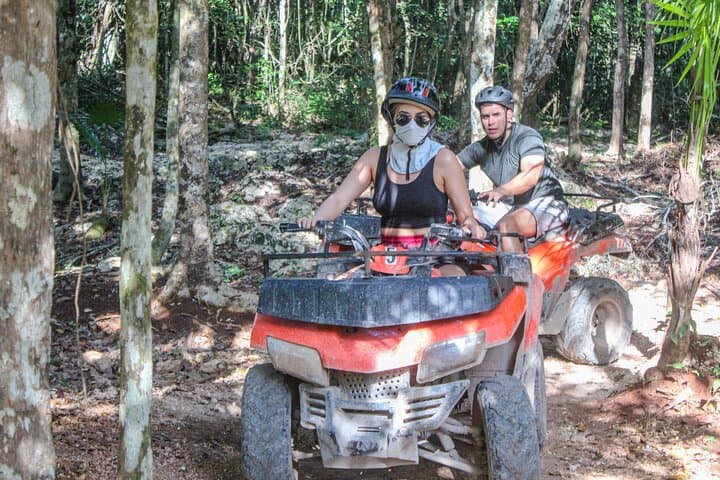 Half-Day Cancun ATVs, Ziplines & Cenote Park Adventure photo 6