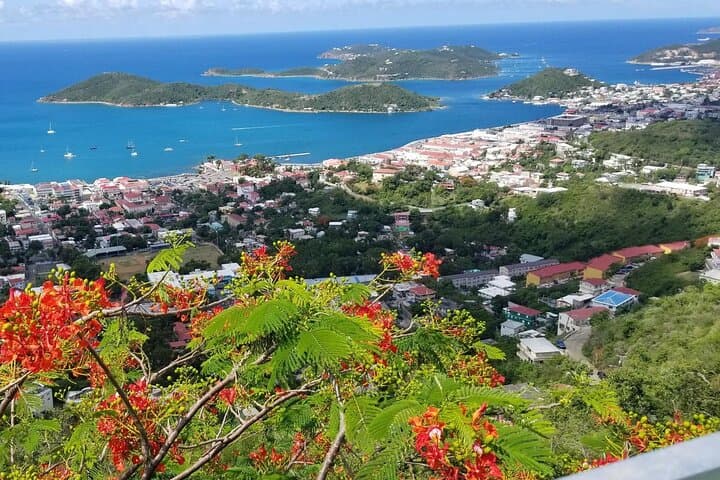 Skyline Drive Lookout and Beach Hopping — St. Thomas Scenic Viewpoint & Beach Tour