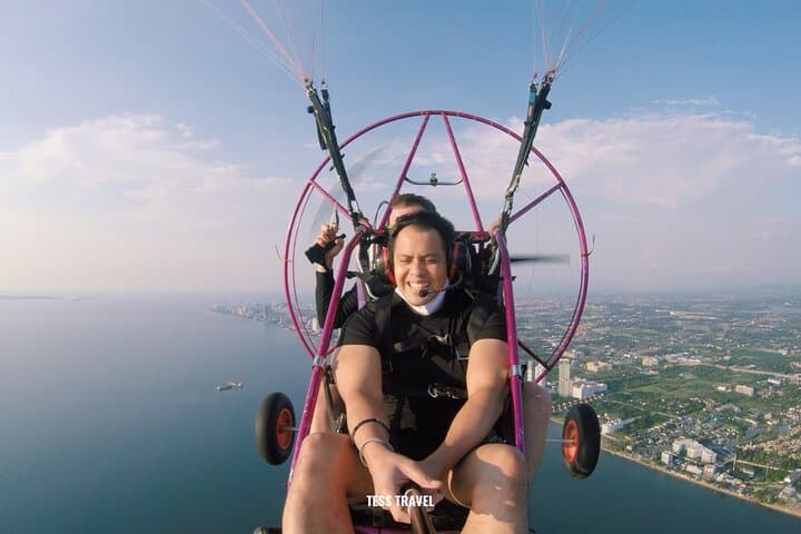 Tandem Paramotor Flight Over Pattaya and Jomtien Beach at Sunrise or Sunset photo 4