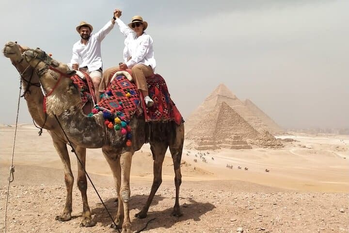 Cairo Desert Safari: 4x4 Dune Bashing, Sandboarding & Camel Ride to Wadi El Rayan photo 3
