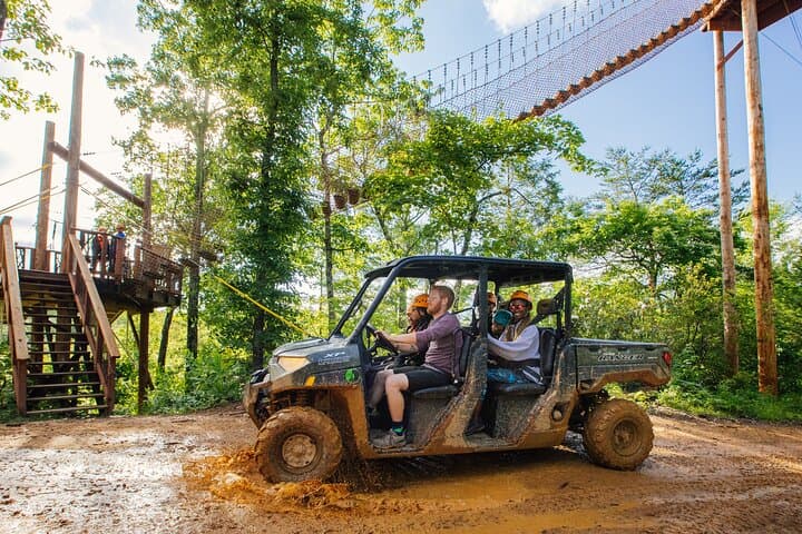 Mountaintop Zipline Tour Gatlinburg — Dual-Line Zips, Sky Bridges & ATV Ascent photo 4
