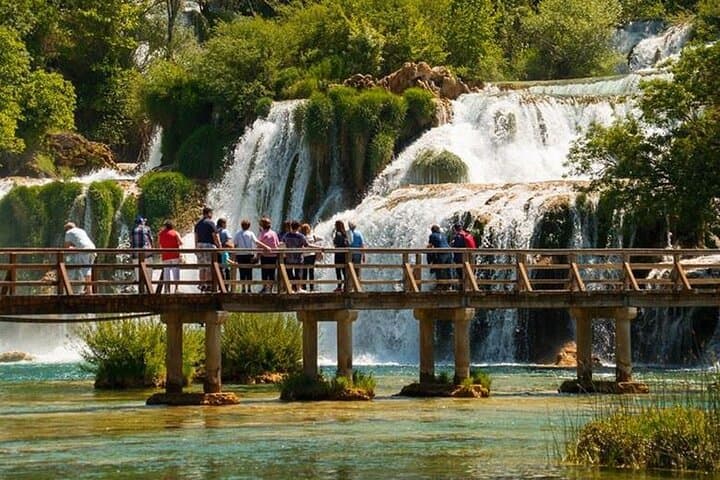 Exploring Krka Waterfalls: Scenic Boat Ride and Swimming Adventure from Split photo 3