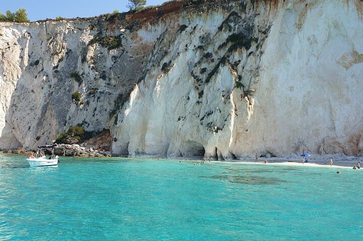 Argostoli Sunset Cruise: Wine, Snorkel & Xi Beach Evening Sail photo 5