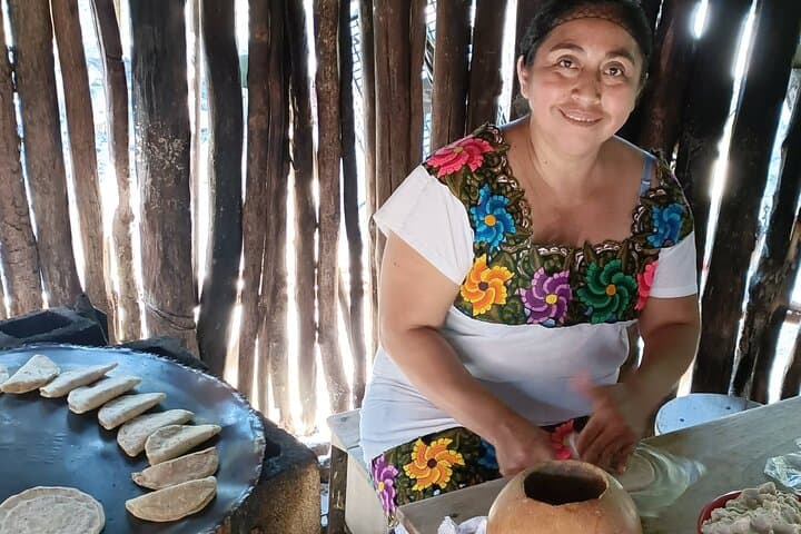 Private Mayan Cooking Class, Cenote Swim & Coba Ruins Day Trip from Tulum photo 3