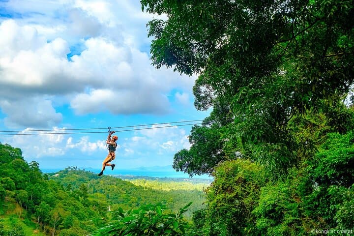 Soaring the Koh Samui Canopy: Half-Day Zipline Adventure photo 4