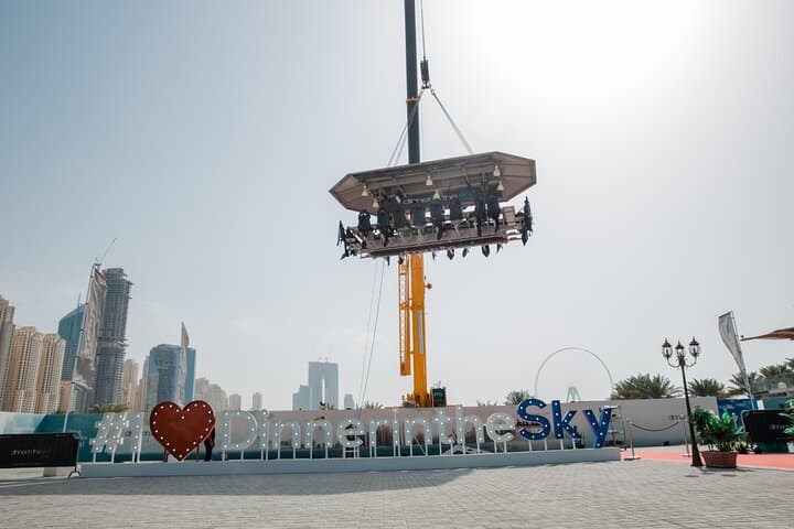 Dinner in the Sky Dubai — Aerial Dining Over Dubai Marina photo 4