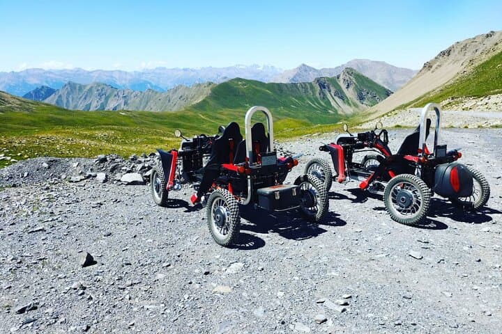 Silent Electric Swincar Half-Day: Explore Hautes-Alpes from Crévoux