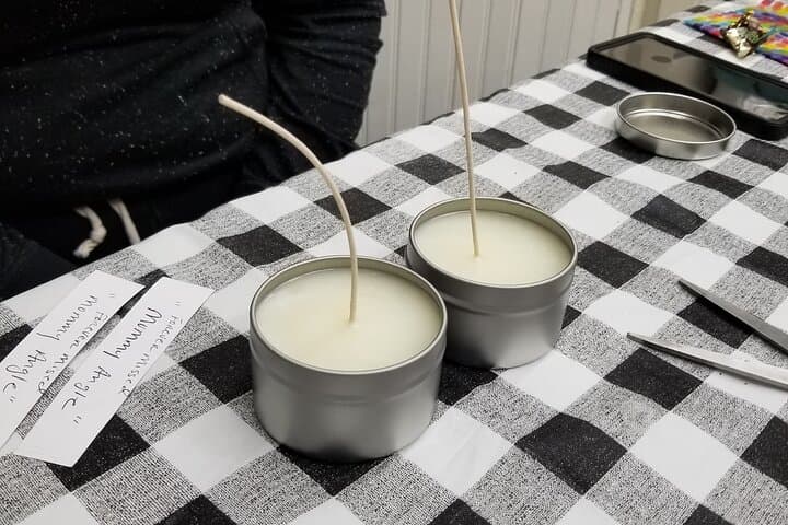 Cotton Wick Candle Making Class in Newark: Hands-On Soy Wax Workshop photo 4