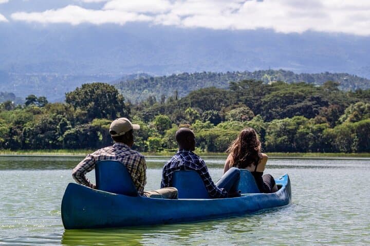 Lake Duluti Day Hike and Canoeing from Arusha