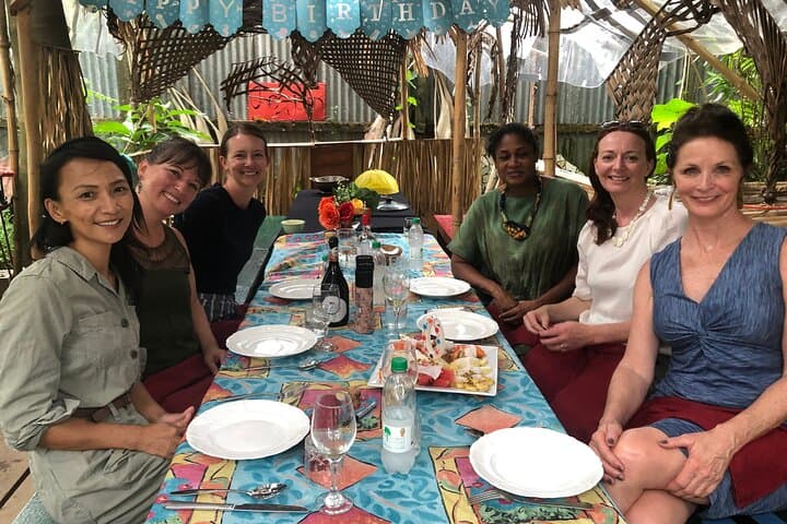 Secret Garden Dinner in Guyana with The Singing Chef Eon John photo 2