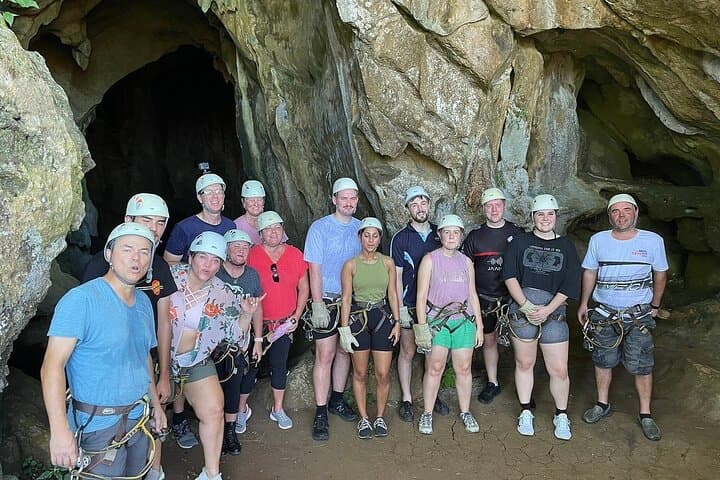 Fiji's Largest Zipline and Limestone Cave Tour from Nadi: 16 Lines, Ocean Views & Vesi Forests photo 5