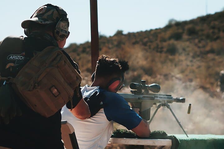 Desert Shooting Range: Modern Warfare Package Near Phoenix photo 4