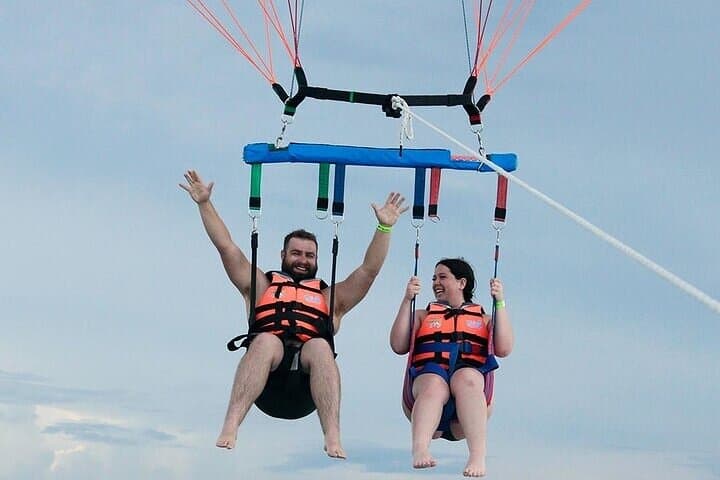 Fly and Explore: Parasailing and Snorkeling Combo in Cancun photo 4
