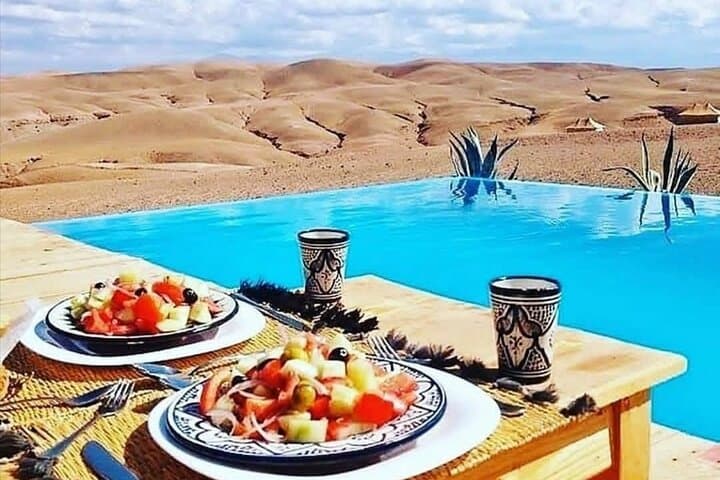 Agafay Desert Camel Trek & Lunch — Day Trip from Marrakech