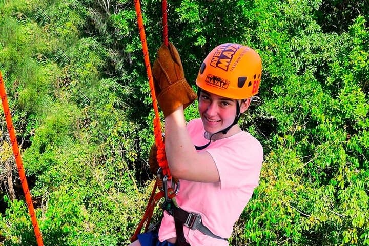 Riviera Maya Jungle Adventure: Zipline, Cenote Snorkel & Rappel in Yal-Kú